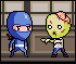 ninja and zombies